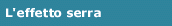 effetto serra
